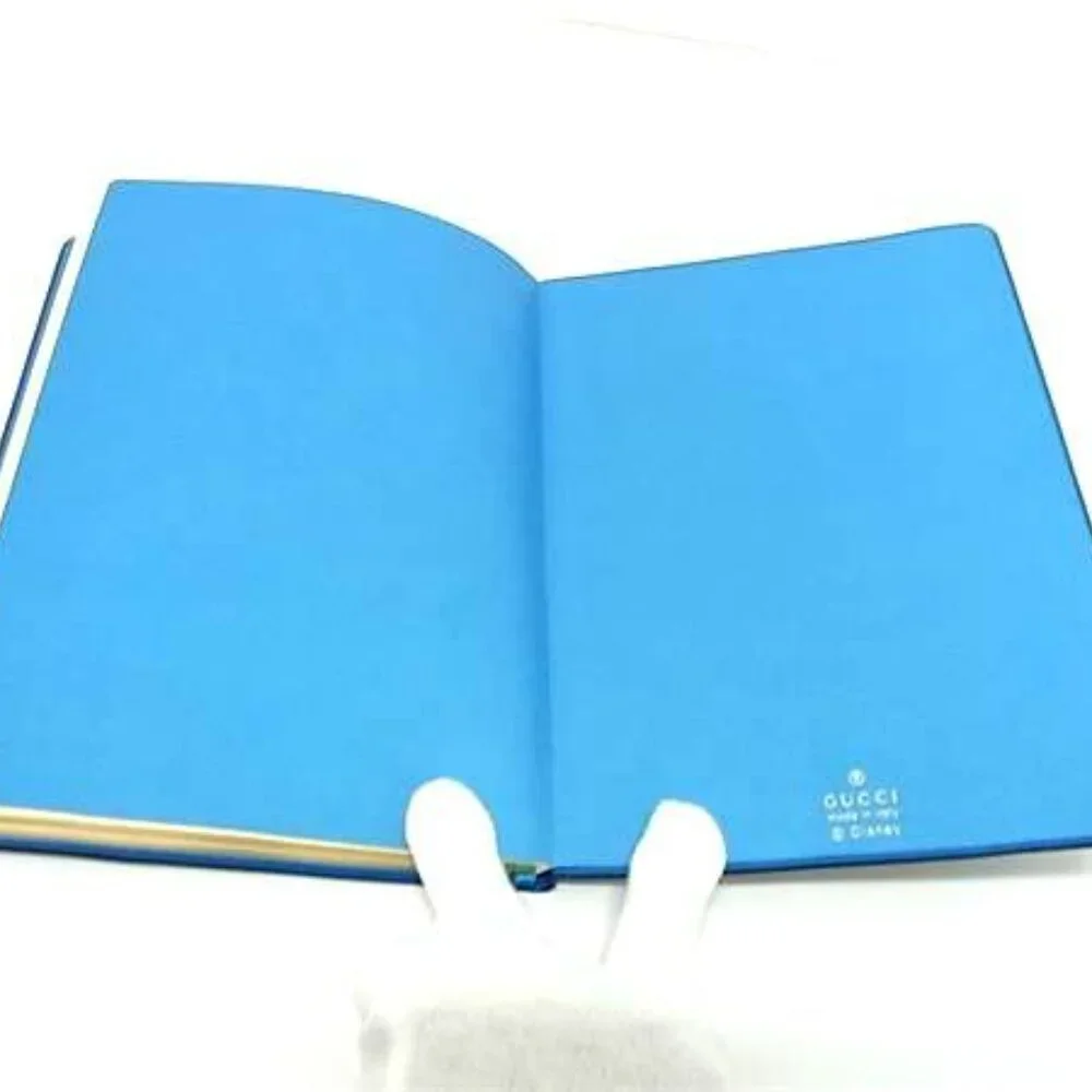 Gucci Disney Collaboration Donald Duck GG Supreme Notebook Brown Fm3097